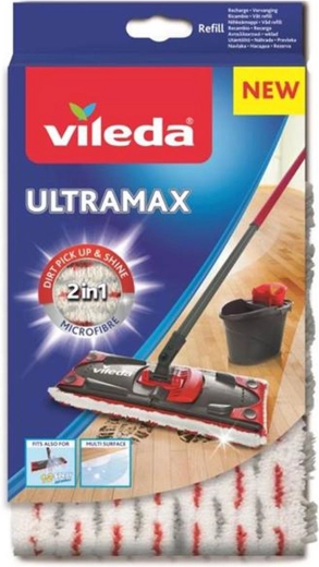 Vileda Ultramax Microfibre 2v1 pótpárna kemény padlókhoz