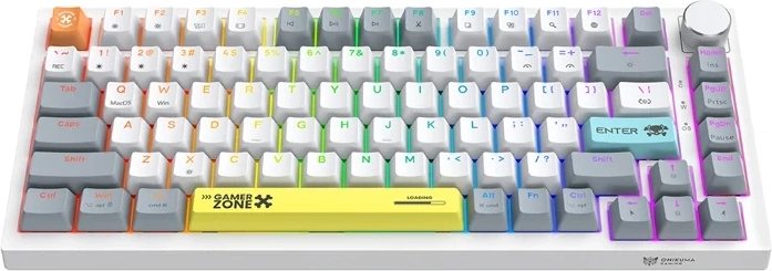 ONIKUMA G52 fekete mechanikus gaming billentyűzet