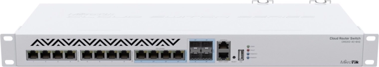 Cloud router switch 8× 10GbE és 4× combo port