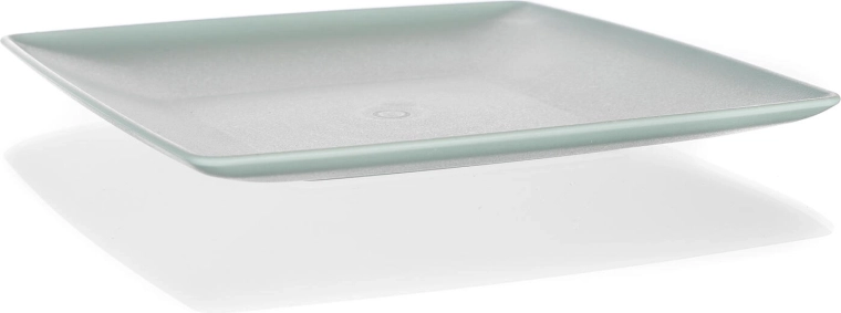 Desszert négyzet alakú tányér 19 × 19 cm műanyag MENTA Culinaria