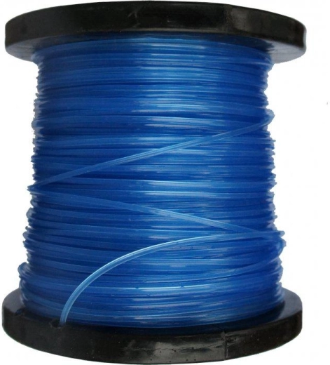 Négyszög keresztmetszetű damil 2,4 mm – 100 m tekercs