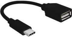 USB‑C (apa) – USB‑A (anya) USB 2.0 adapter