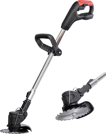 Akkumulátoros fűszegélynyíró XXL készlettel és kerekekkel