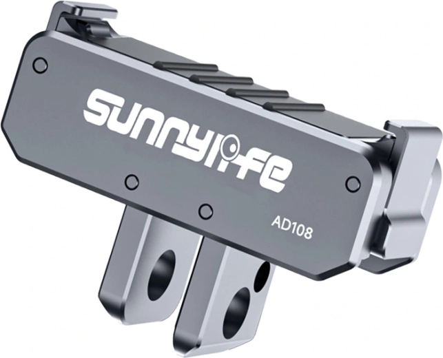 Sunnylife alumínium kétirányú mágneses rögzítőadapter Osmo Nano és Osmo Action 6 kamerához