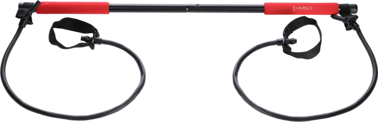 Pilates erősítő rúd expanderekkel HMS DC30