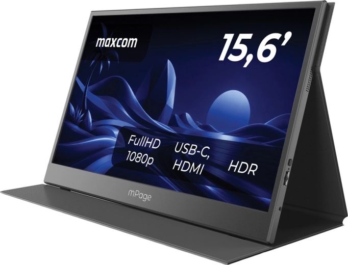Maxcom mPage 15 hordozható monitor 15,6" Full HD