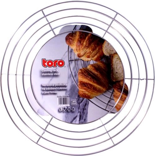 Toro rozsdamentes acél rács sütikhez 32,5 cm