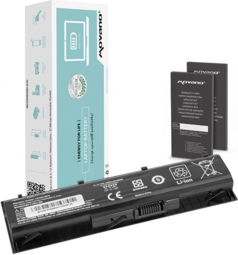 Movano PA06 HSTNN-DB7K akkumulátor HP Omen 17-w és Pavilion 17-ab modellekhez, 4400 mAh (49 Wh)