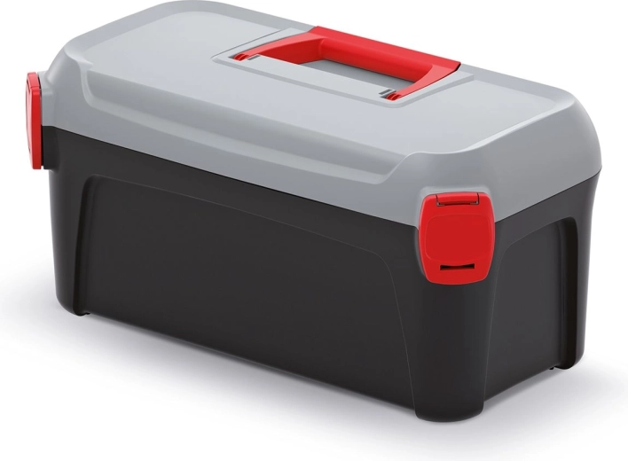 SMART 24 l műanyag szerszámos láda ergonomikus fogantyúval
