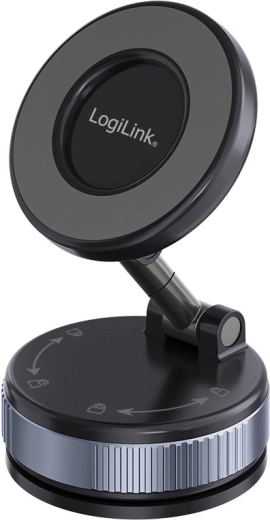 Mágneses telefontartó tapadókoronggal és erős N52H mágnessel