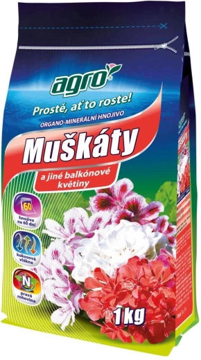 Muskátli OM műtrágya 1 kg
