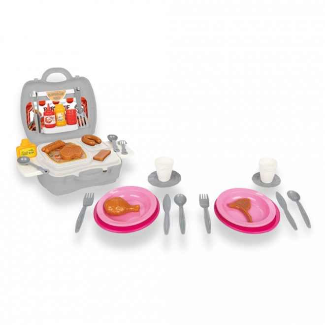 Gyerek konyha, grill bőröndben PILSAN