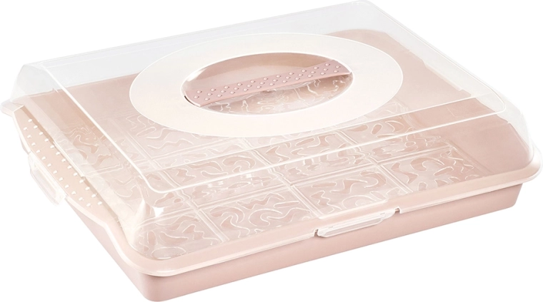 Party-Butler Nordic Pink torta- és süteménytartó doboz 45 × 35 × 11 cm