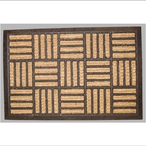 Criss Cross lábtörlő 40 × 60 cm kókuszszálból és PP-ből