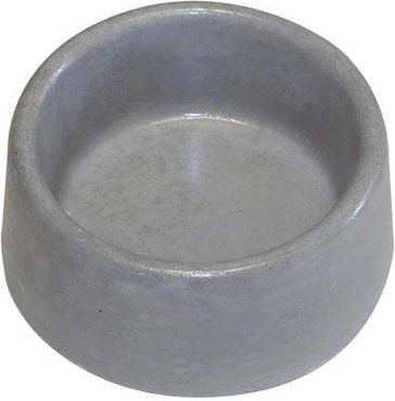 Kerek, magas rágcsálótál 132 × 57 mm, beton