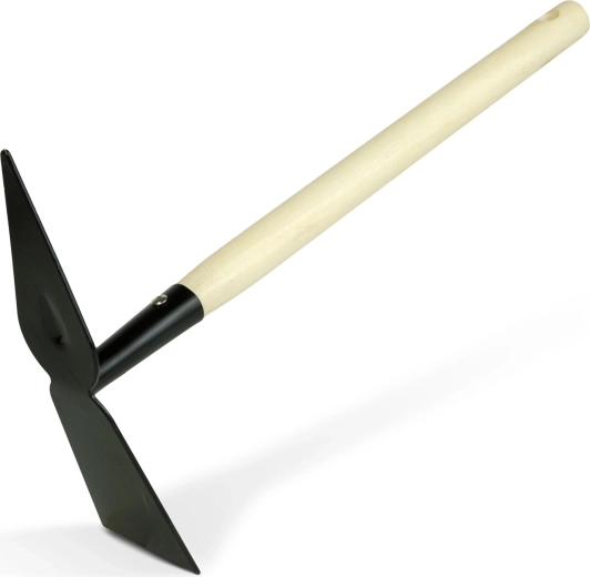 Kétoldalas kerti kapa fa nyéllel, 50 cm