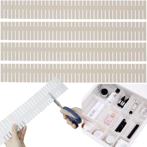 Műanyag elválasztó szervező fiókba 4db