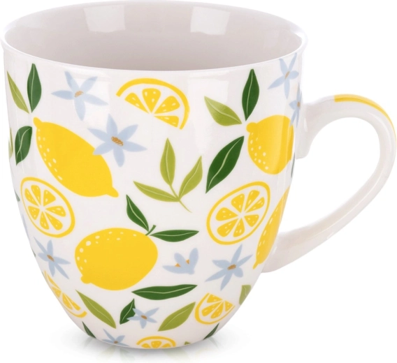 Porcelán bögre citromokkal XXL 1 l
