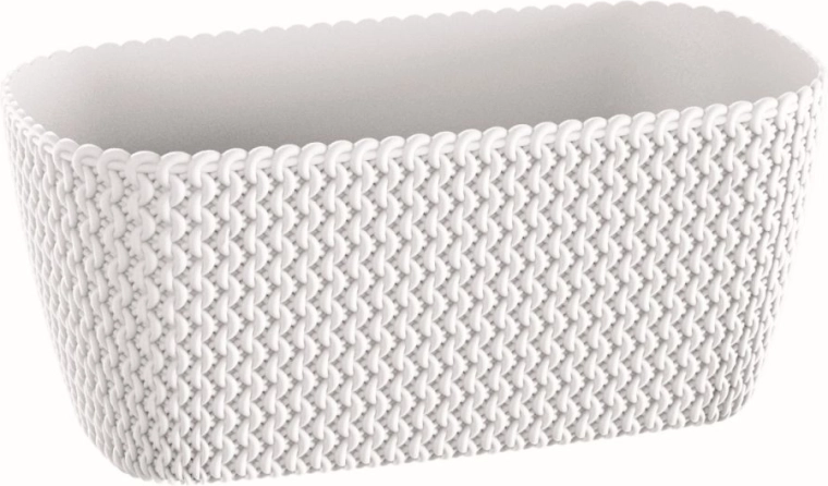 Splofy Case virágláda 29,7 cm, fehér