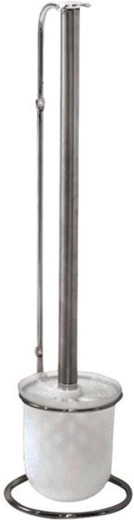 WC készlet krómozott fém állvánnyal Toro