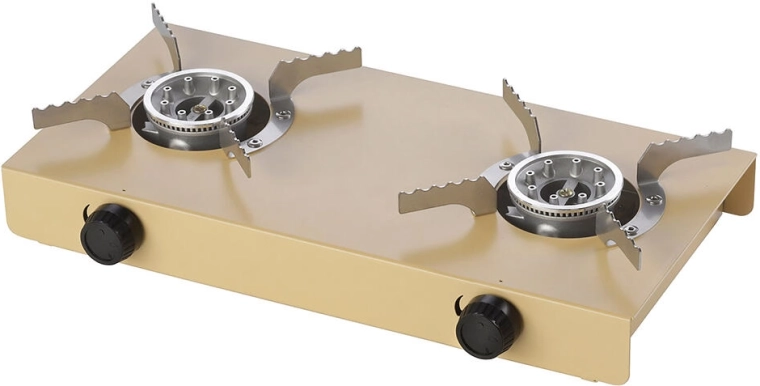 PB gáz kétégős asztali főző RIVET