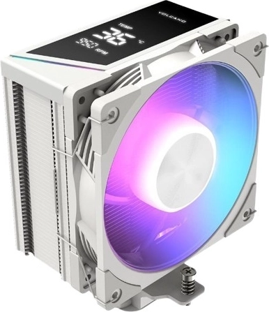 Lég­hűtés MODECOM Volcano OC T202 LCD ARGB 120, fehér