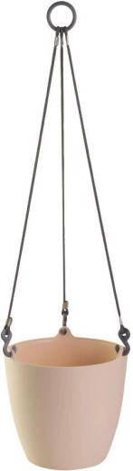 Ariella függő virágtartó, 21 cm, rózsaszín