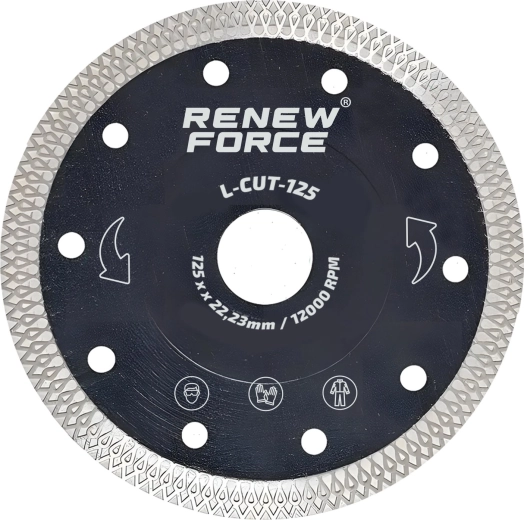 RENEW FORCE L-cut gyémánt tárcsa 125 mm - 1 db