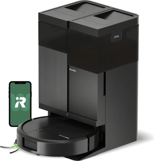 iRobot Roomba Plus 515 Combo AutoWash állomással, fekete