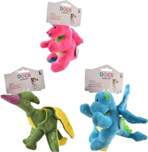 Plüss kutyajáték Dino (vegyes változat)