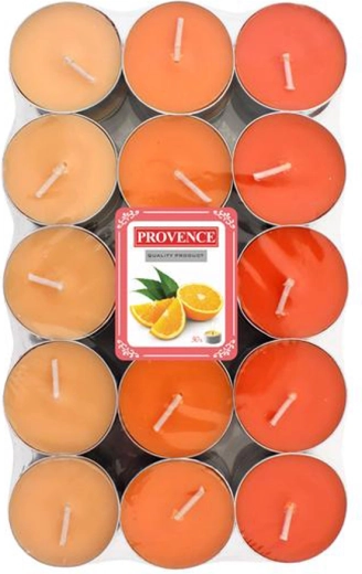 Provence illatos teamécsesek narancsillatú 30 db