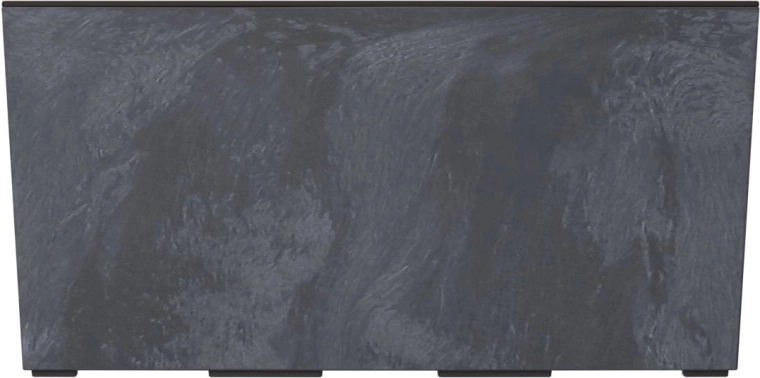 URBI Case betonhatású ültetőláda betéttel, 58 cm, antracit