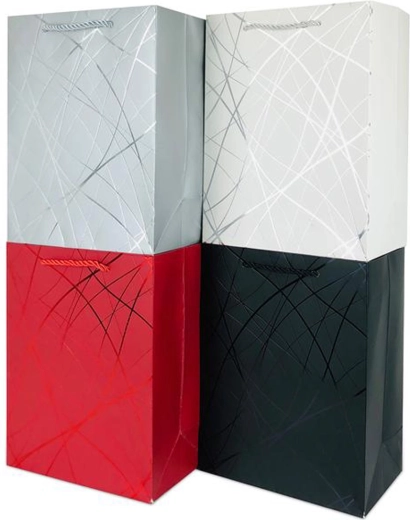 Ajándéktáska 32 × 26 × 12 cm – vegyes motívumok