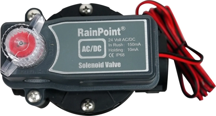 Elektronikus öntözőszelep 1" RAINPOINT 24 V AC/DC, IP68
