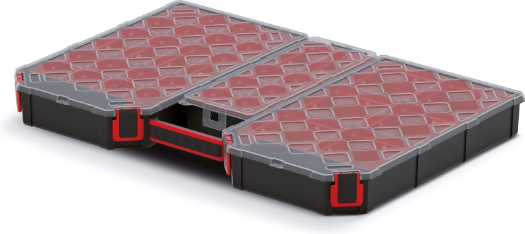 TAGER rendező átlátszó fedéllel 577 × 390 × 60 mm