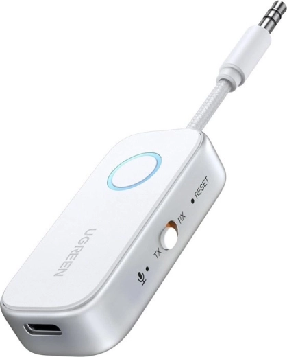 UGREEN 5.4 Bluetooth audio adapter 3,5 mm (TX/RX) fehér - 1 db