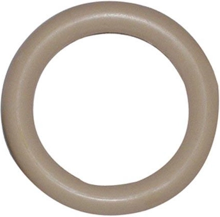 Műanyag függönykarika, bézs (10 db-os szett)