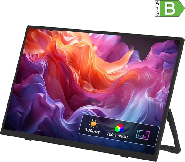 Zeuslap hordozható monitor 15,6" Full HD