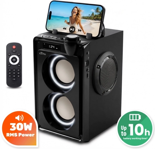 Hordozható party hangszóró Overbox Bluetooth 5.3-mal