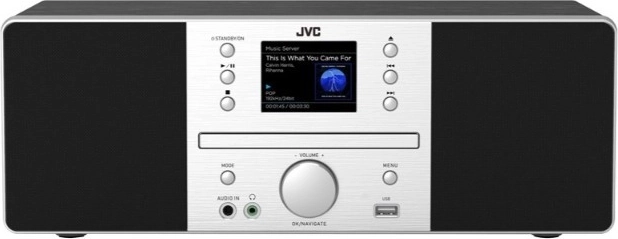 JVC kompakt all-in-one audiorendszer RD-E874B, fekete