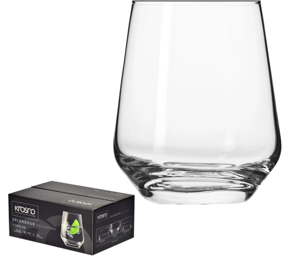 KROSNO Splendour alacsony pohárkészlet 400 ml – 6 db