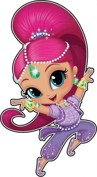 Fali dekoráció Shimmer&Shine - Shimmer (kicsi)