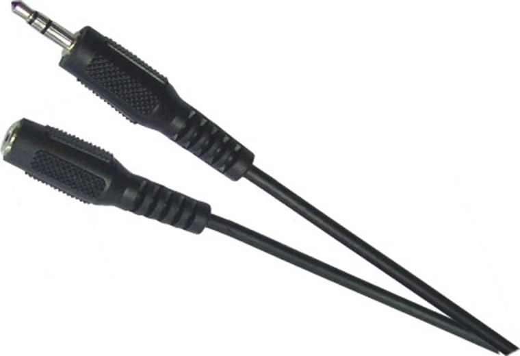 Sencor hosszabbító audiokábel 3,5 mm-es jack csatlakozóról 3,5 mm-es jack aljzatra, 5 m