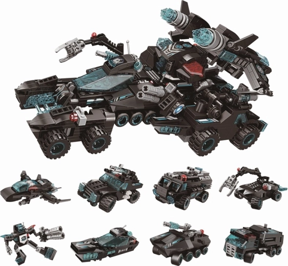 Qman Shadow Pulse harci jármű 8 az 1-ben