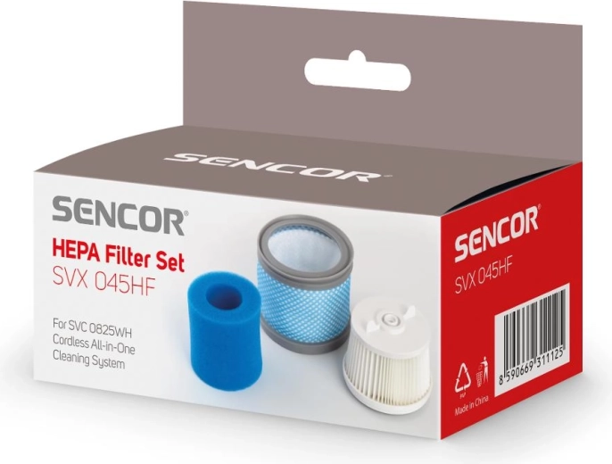 Sencor SVX 045HF szűrőkészlet SVC 0825WH készülékhez