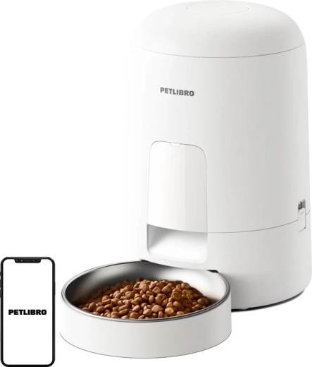 Petlibro Air okos automata etető háziállatoknak, fehér