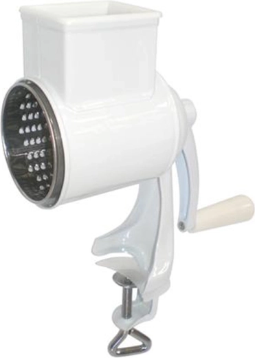 Fém zsemlemorzsa- és diódaráló műanyag fogantyúval