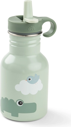 Done by Deer rozsdamentes acél kulacs Playground zöld 350 ml