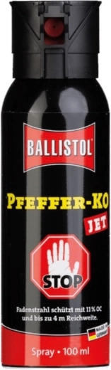 BALLISTOL KO JET 100 ml önvédelmi paprika spray