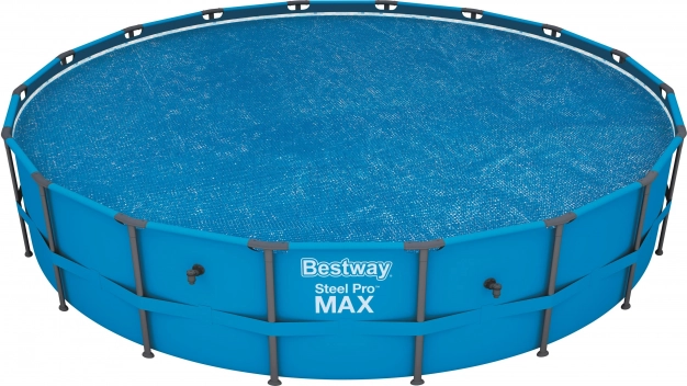 BESTWAY 549 cm-es napelemes medencetakaró